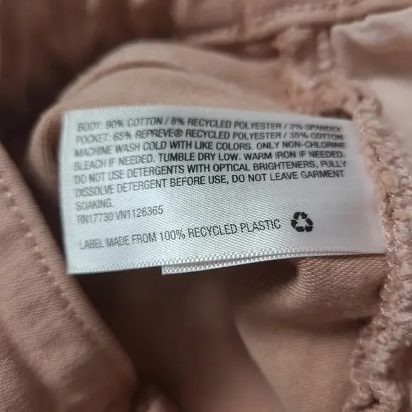 Universal Thread Raw Hem Shorts Womens Pink Causal Summer Denim Festival Boho 8 - Picture 8 of 12